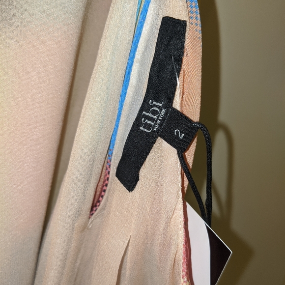 Tibi Tank 2 Multicolor sleeveless new - Picture 2 of 6